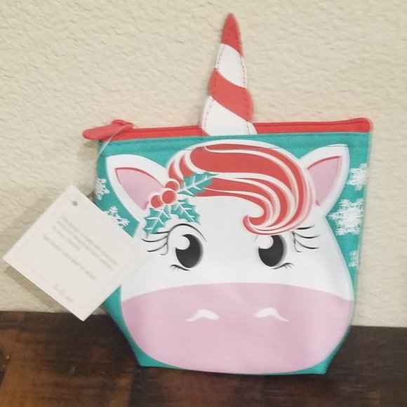 thirty-one Other - Thirty One Cool Zip Snacker -- Holiday Unicorn